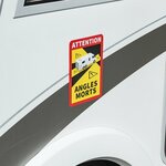 Sticker Attention Angles Morts!camper