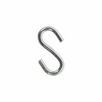 S-hook dia 3mm 2.9x1.3cm 6 pieces