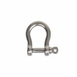Harp lock short 6mm, A4 stainless steel AISI 316, 1,500 daN