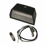 License plate light 68x38mm