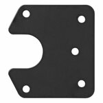 Power strip holder metal 9.4 x 8.7 cm
