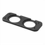Flush-mounted installation frame double