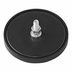 Orange reflector 60 mm with bolt 5 mm 2 pieces
