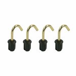 Tent cap 19 mm with round hook 4 pieces