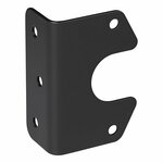 Metal socket holder angled 9.4 x 6.3 cm