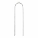 Ground anchor 30 cm galvanized steel U-profile
