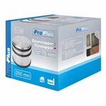 Door stopper dia 90mm stainless steel