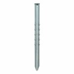 Tent peg 40cm ribbed metal