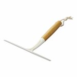 Window wiper 24.5 x 20 x 3 cm bamboo