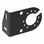 Metal socket holder angled 8 x 5 cm