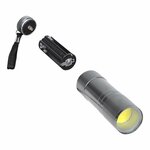 Flashlight COB LED aluminium