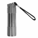Flashlight COB LED aluminium