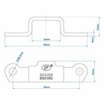 Counterpart for tension lock SPP Z-09A