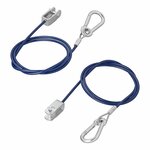 1M breakaway cable with fork HD