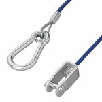1M breakaway cable with fork HD