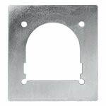Mounting plate for lashing eye single 142x132mm