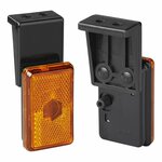 Orange side marker light 110x45x51mm
