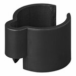 Black cable clip 22-32mm - set of 8