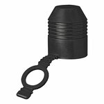 Tow bar cap rubber with ring