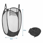 Foldable laundry bag 34x34x57cm