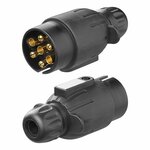 Plug 7-pin PVC with magnet