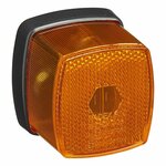 Side marker light orange 66x62mm