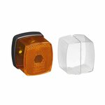 Side marker light orange 66x62mm