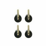 Tent cap 25mm with round hook 4 pieces