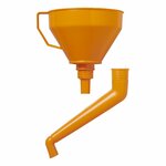 Funnel with elbow spout