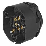 PVC 7+1-pin socket