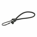 Tent tensioner elastic black with hook 4 pieces