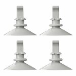Suction cup mount for window insulation set - set of 4 pieces