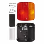 Rear light 4 functions 98 x 104 mm
