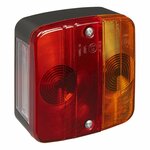 Rear light 4 functions 98 x 104 mm