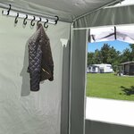 Tent coat rack 7-hook