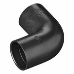 Drain pipe corner piece 90 PE black
