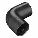Drain pipe corner piece 90 PE black