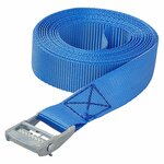 Blue tension strap with quick-release fastener 5 meters
