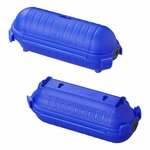 Safety box for Schuko plug connections blue