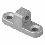 Frame mounting eye vertical metal - set of 3 pieces