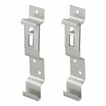 License plate clamp 2 pieces