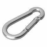 Stainless steel snap hook 6x60mm 2 pieces