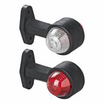 Width light red/white 120mm straight