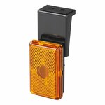 Side marker lamp orange 110x45x51mm