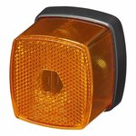 Side marker light orange 66x62mm