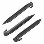 Tent peg 22.5cm nylon - set of 6