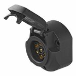 Socket 7+1-pin PVC