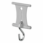 Hanger with S-hook for tent rail 5/6mm and 7/8mm - set of 6