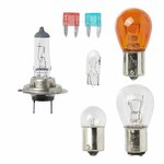 Spare bulb set H7 7-piece (21W orange)