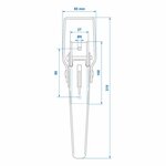 Tension lock zb-01a 210x41mm